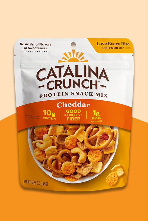 Front of package image of Cheddar Snack Mix