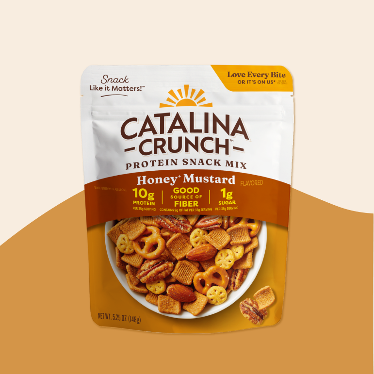 エクスビアンス☆バイオニック・マルチ・クレイマスク　227gとケラチン Low-Carb Honey Mustard Snack Mix - Gluten-Free | Catalina Crunch