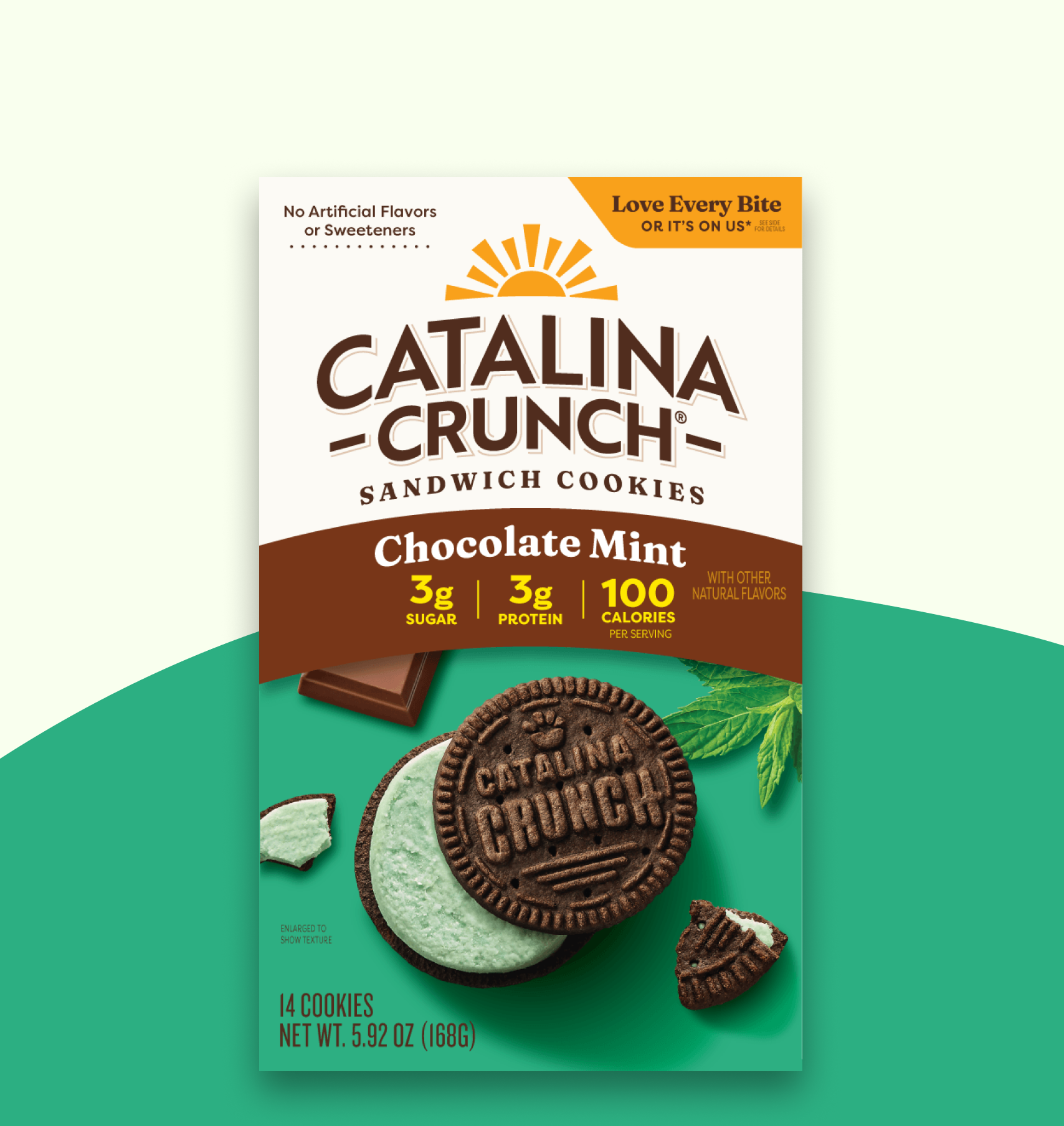 Chocolate Mint Cookies