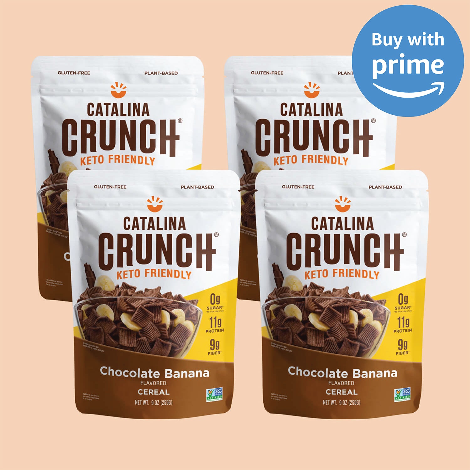 BIO Organic crunchy chocolate muesli Crownfield, 500 g