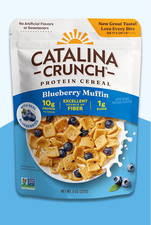 Blueberry Muffin with Blueberries Cereal