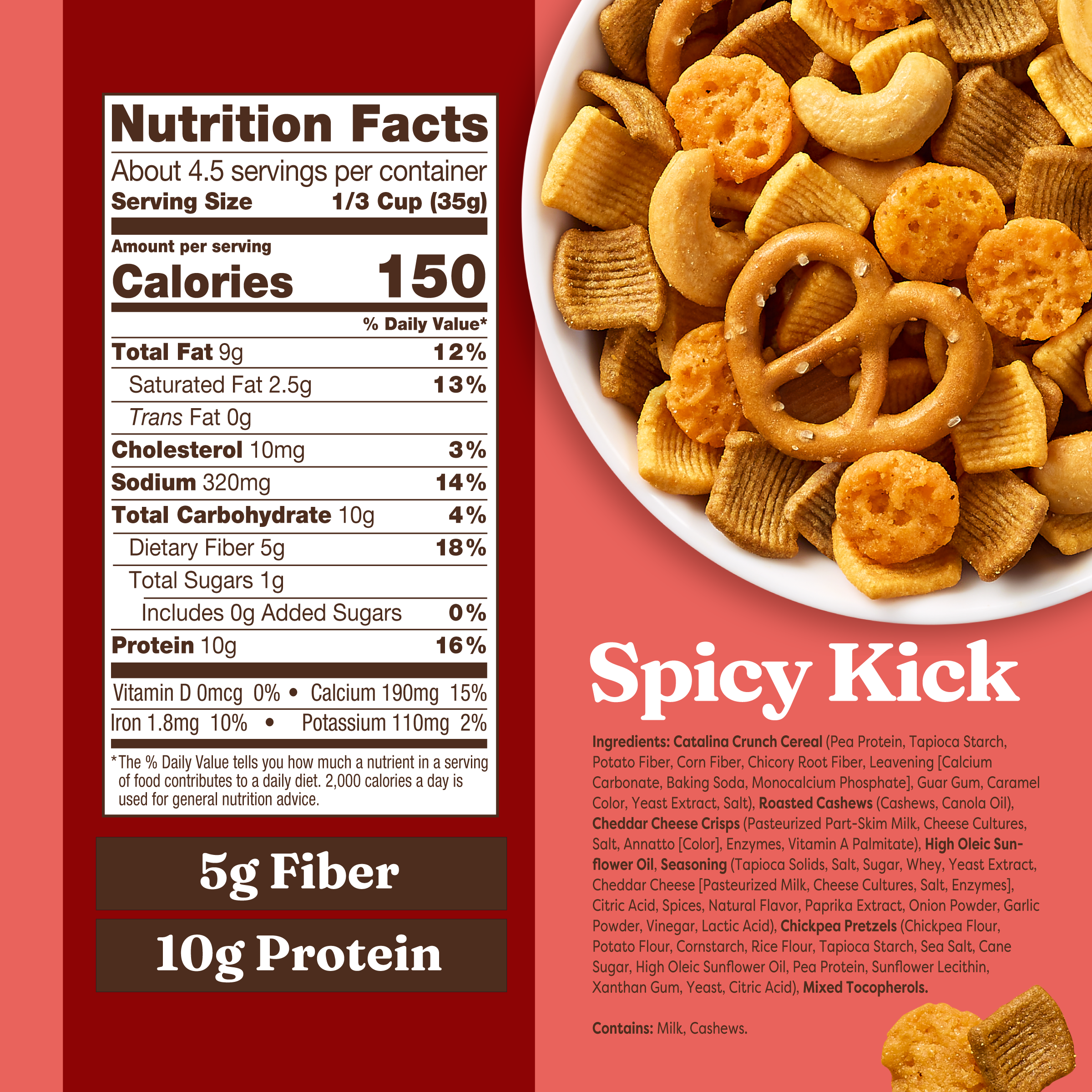 Spicy Kick Snack Mix