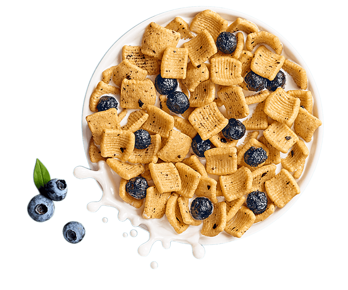 Blueberry Muffin with Blueberries Cereal