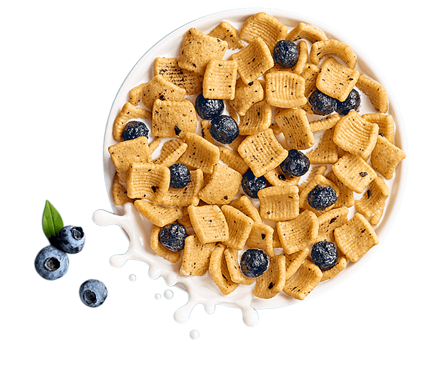 Blueberry Muffin with Blueberries Cereal