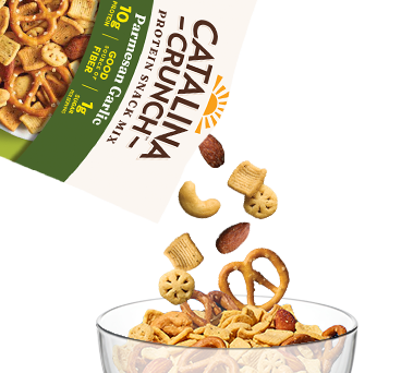 Parmesan Garlic Snack Mix