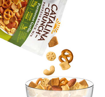 Parmesan Garlic Snack Mix