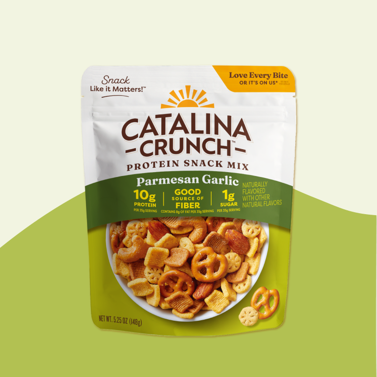 Catalina Crunch Catalina Crunch Parmesan Garlic Protein Snack Mix — product image