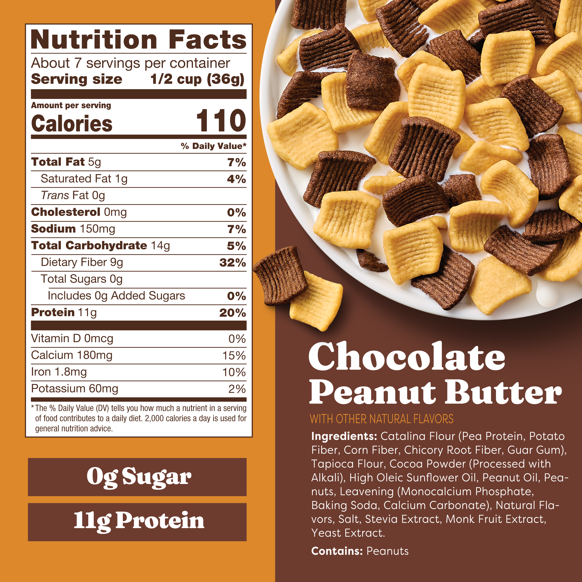 Chocolate Peanut Butter Cereal