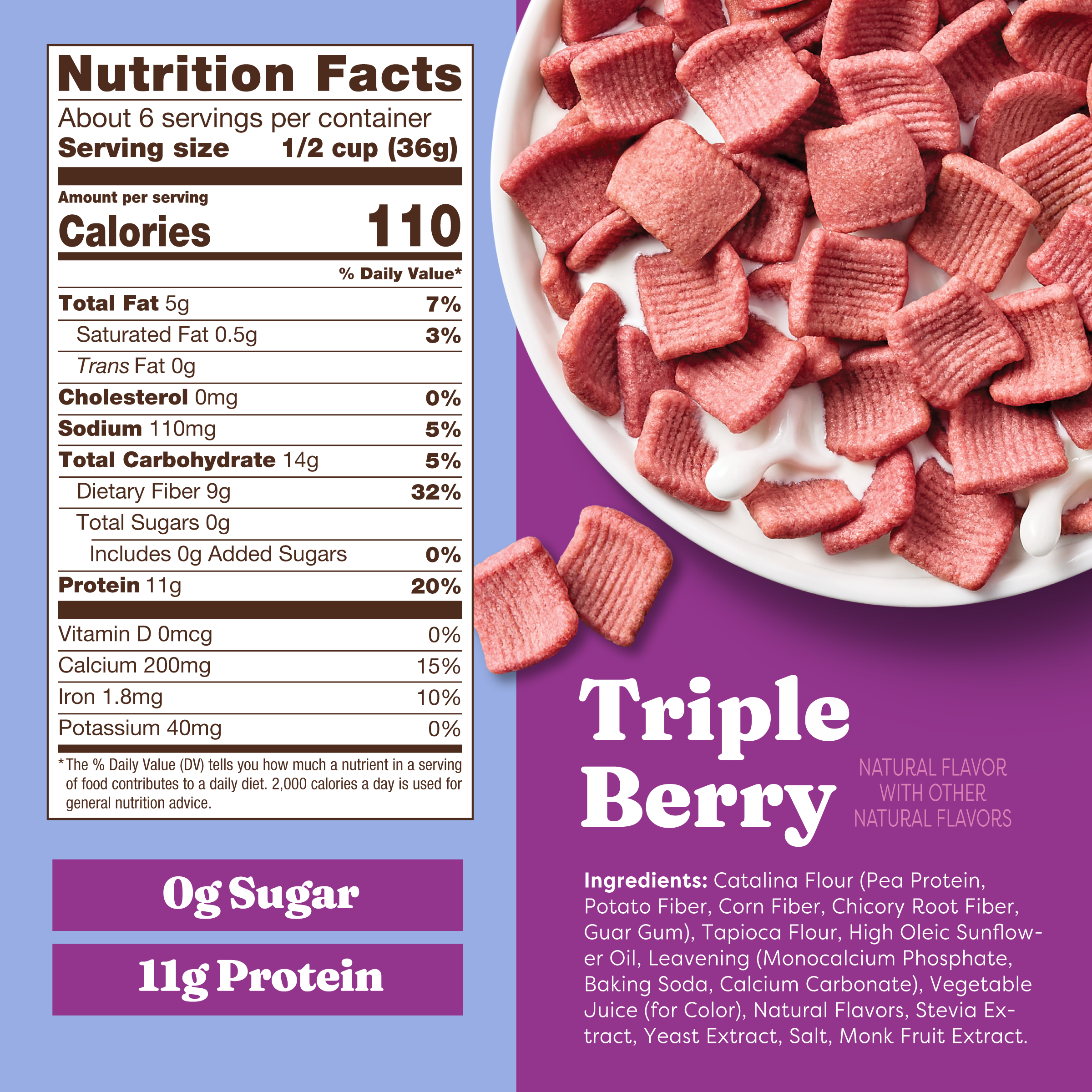 Triple Berry Blast Cereal