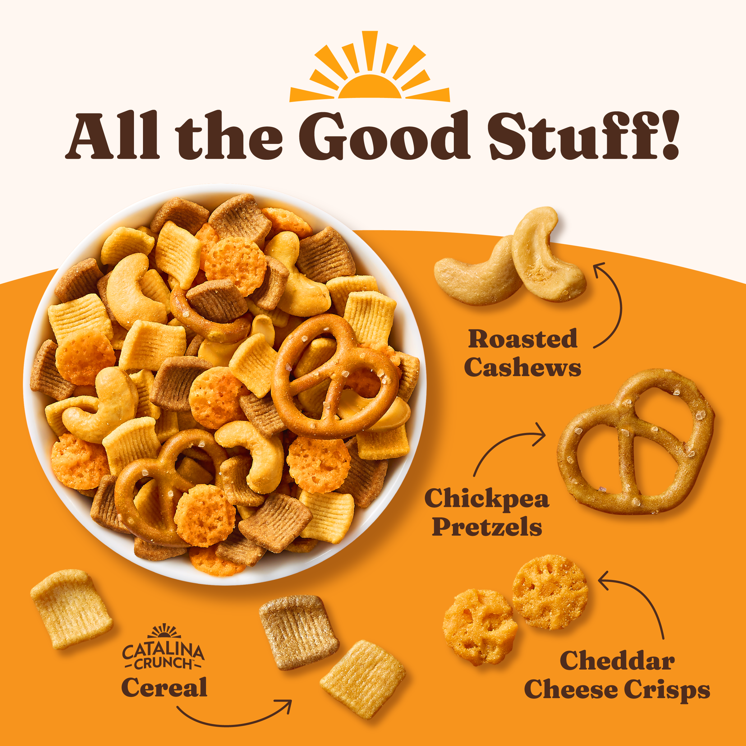 Cheddar Snack Mix