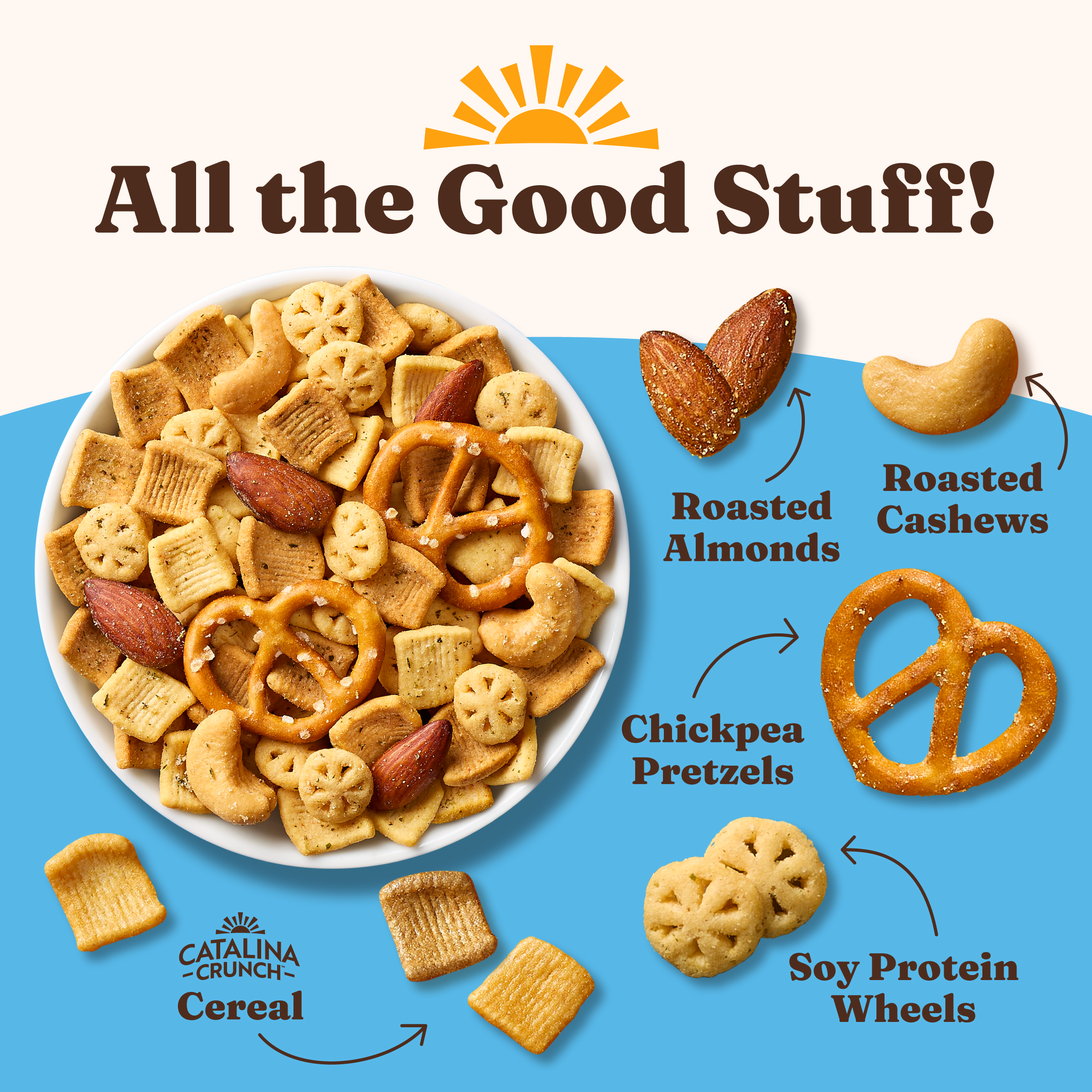 Protein Ranch Mix Creamy Ranch Flavored Protein Snack Mix | Catalina Crunch