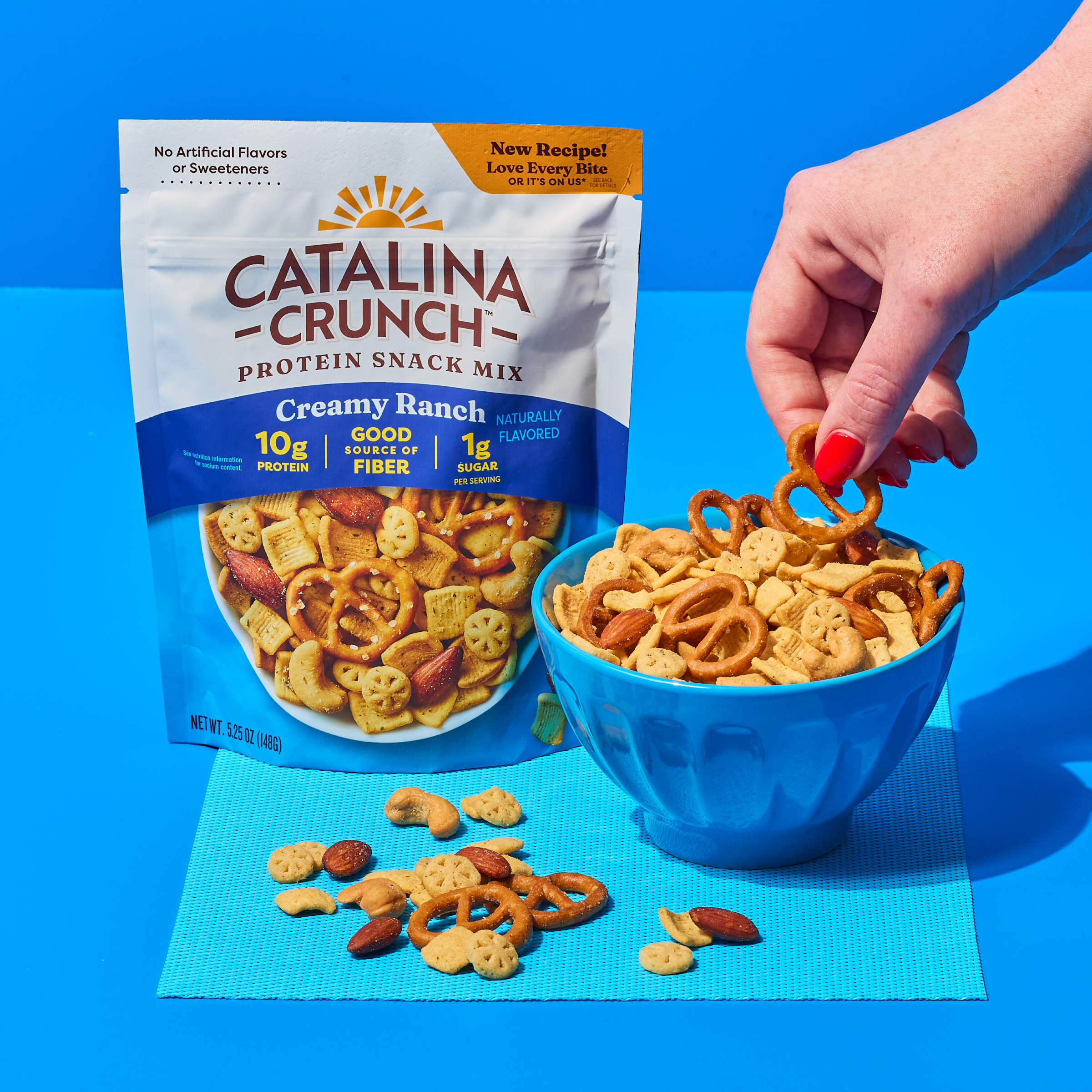 Protein Ranch Mix Creamy Ranch Flavored Protein Snack Mix | Catalina Crunch