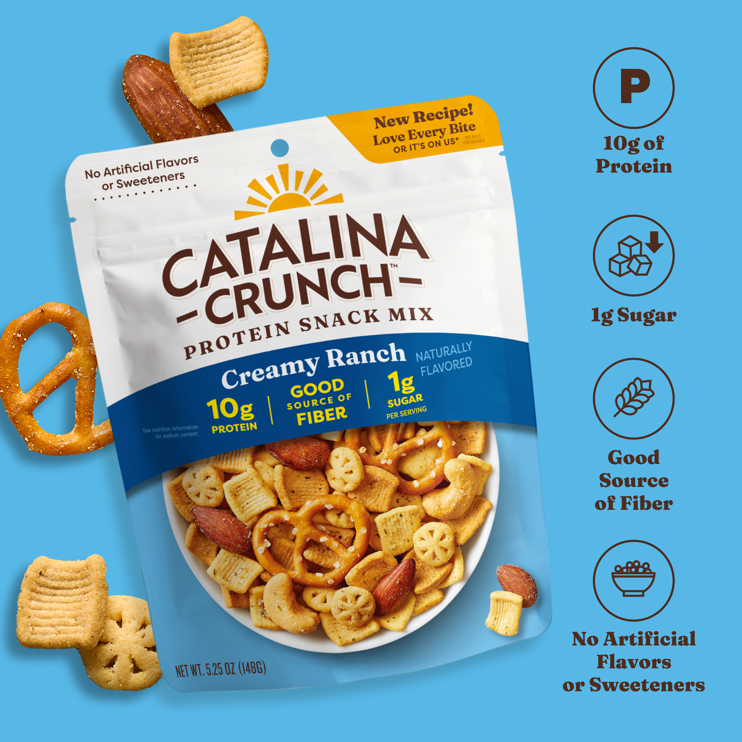 Creamy Ranch Snack Mix