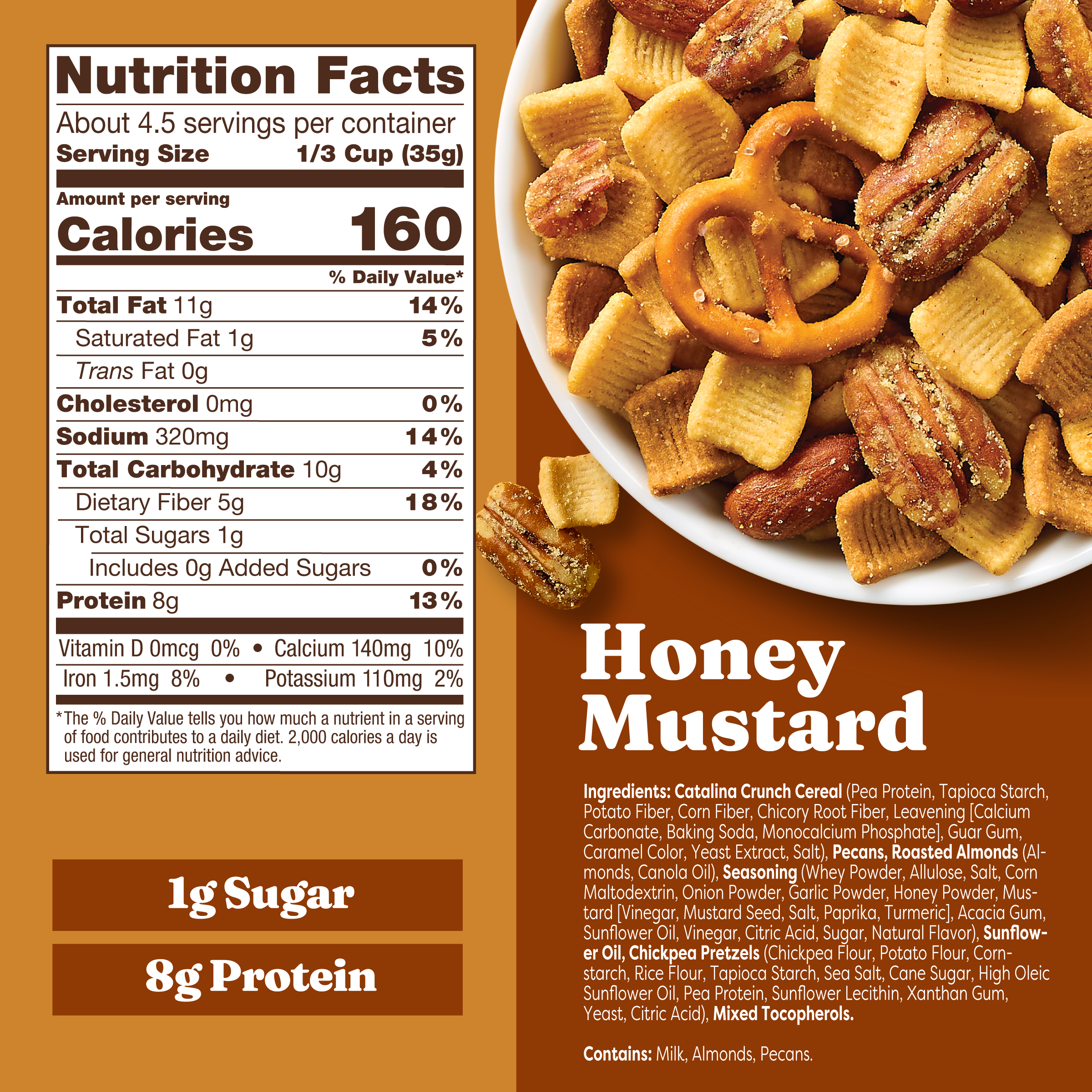Honey Mustard Snack Mix
