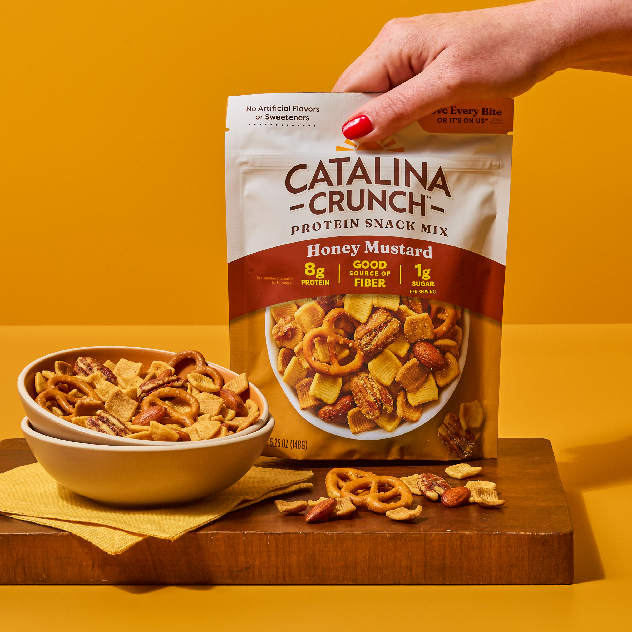 Honey Mustard Snack Mix