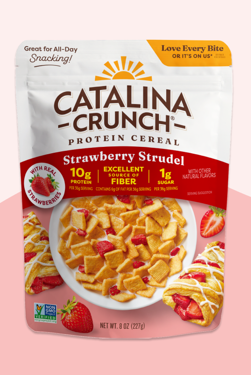 Catalina Crunch Catalina Crunch Strawberry Strudel Protein Cereal — product image