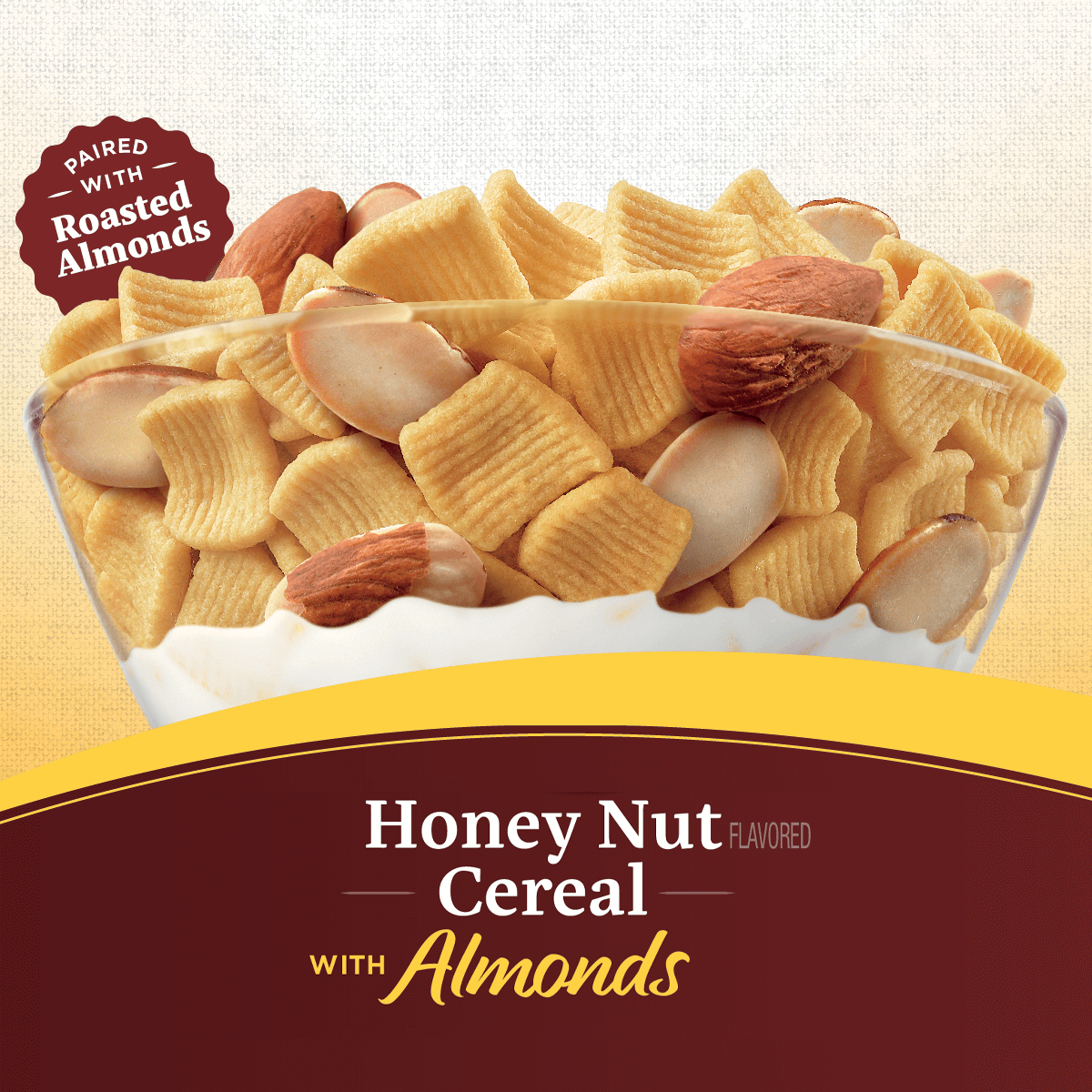 Honey Nut Cereal with Almonds.